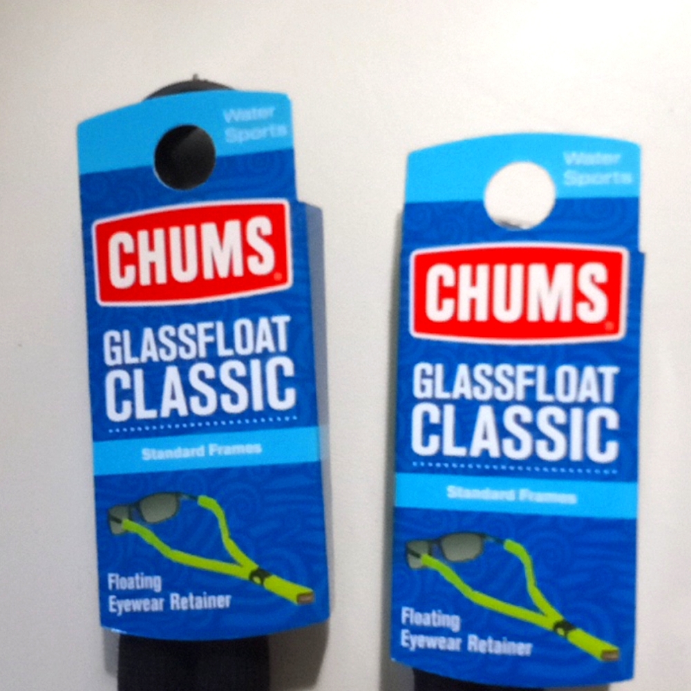 2 Pair of Chums Glassfloat Classic in Black